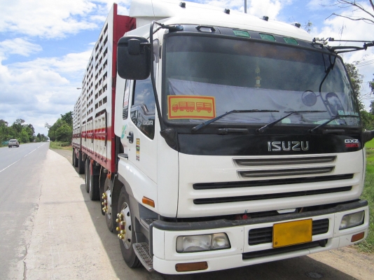 ขาย ISUZU GIGA 320 กับ 360 แรงม้า รถพ่วง/แม่-ลูก/คอกเกษตร/ 24 ล้อ/คานหน้าคู่ /ไม่ดั๊ม/แก๊ส 10 ลูก/รถใช้งานมา 2 ปี รุ่นเดียวกันมีอยู่ 4 คัน