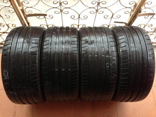 ขายยาง Dunlop SP Sport 235/40/R18 255/35/R18 ปลายปี10 สภาพสวยดอก80\%ราคาถูก