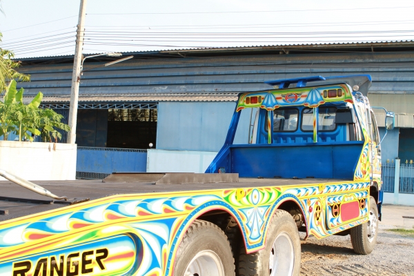 ขายถูกเทรนเลอร์บรรทุกรถเกี่ยวข้าว รถตีดิน  แมคโค 10 ล้อ 2 เพลา