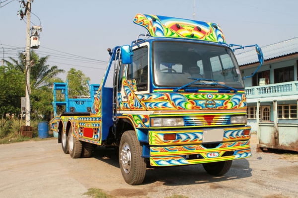 ขายถูกเทรนเลอร์บรรทุกรถเกี่ยวข้าว รถตีดิน  แมคโค 10 ล้อ 2 เพลา