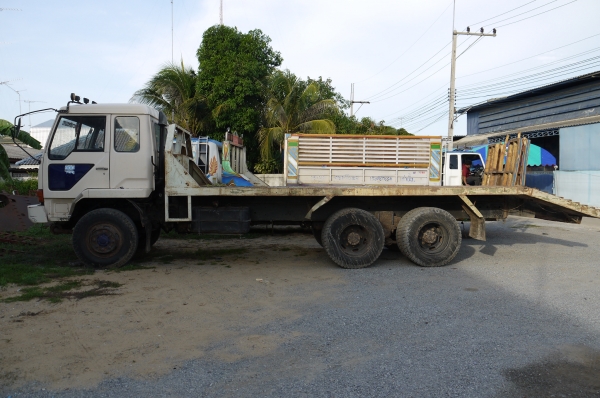 ขายถูกเทรนเลอร์บรรทุกแมคโค10 ล้อ 2 เพลา