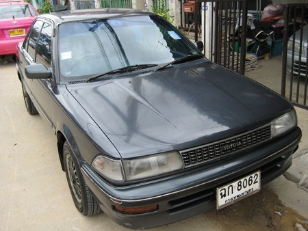 ขายด่วน TOYOTA COROLLA 1.3 SE Limited สภาพสวยมาก เดิมๆประหยัดน้ำมัน ไม่เคยติดแก๊ส เกียร์ธรรดา ขับนิ่ม แอร์เย็นมาก วิทยุ-เทป แม็ก ทะเบียนเต็ม เอกสารครบพร้อมโอนครับ
