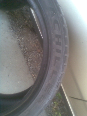 ขายยาง achilles 205/40/17 1เส้น