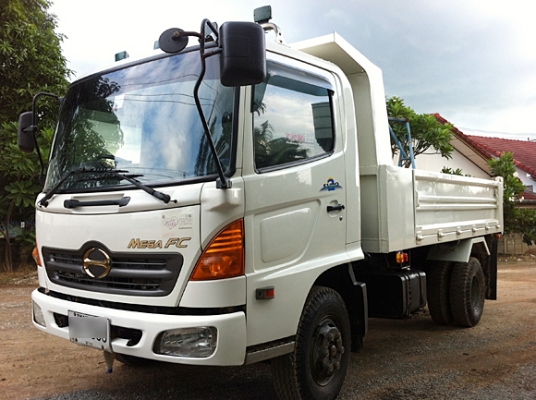 ขาย 6 ล้อดัมพ์สามมิตร HINO MEGA FC4J 170แรง ยูโร2  ปี 50