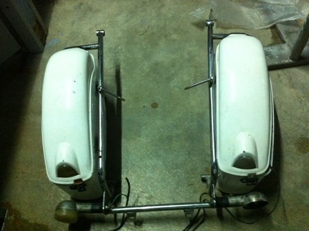 กระเป๋าข้าง คู่ พร้อมโครงเหล็ก ขายถูก