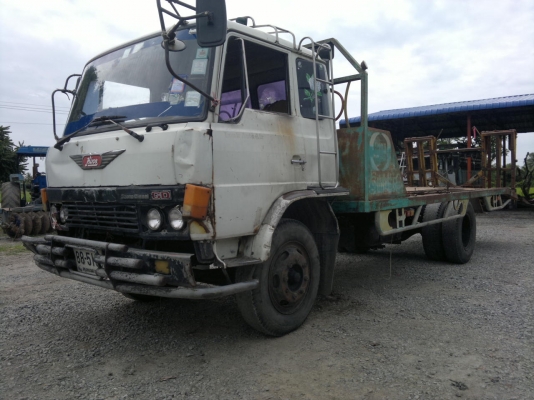 ขายรถ HINO GD174รถห้าง พื้นบรรทุกรถเกี่ยวข้าว เครื่อง EH700