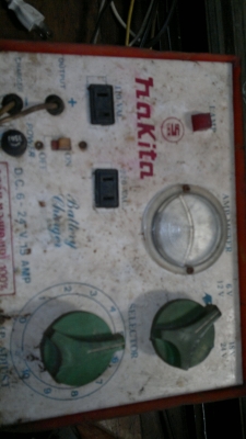 ขายหม้อชารทแบตกับปั๊มน้ำมิตซูและเพาเวอร์ซับพลายเข้า220ออก12v