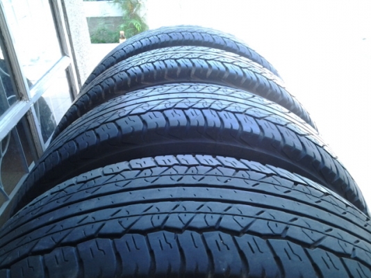 ยาง 255/70 ขอบ16 ปี10 ของ dunlop ครับ สภาพดีครับ