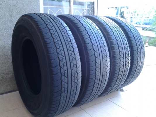 ยาง 255/70 ขอบ16 ปี10 ของ dunlop ครับ สภาพดีครับ