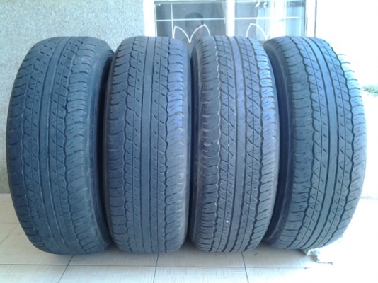 ยาง 255/70 ขอบ16 ปี10 ของ dunlop ครับ สภาพดีครับ