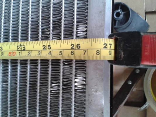 หม้อน้ำอลูมิเนียม  พร้อมพัดลม...