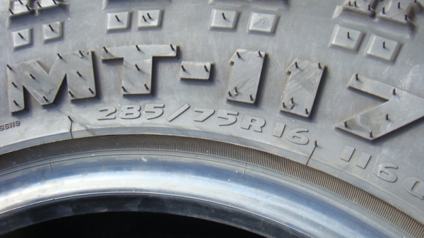 ขายยางMud Silver Stone MT-117 Sport 285 75 r16 กริ๊บๆ ขายยางMud Silver Stone MT-117 Sport 285 75 r16 กริ๊บๆ