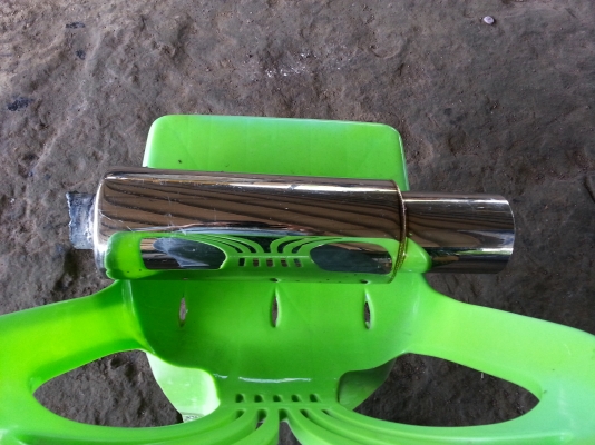 ขายหม้อพักปลาย สเตนเสล 1300 พร้อมส่งครับ ท่อเข้า 2 นิ้วครึ่ง