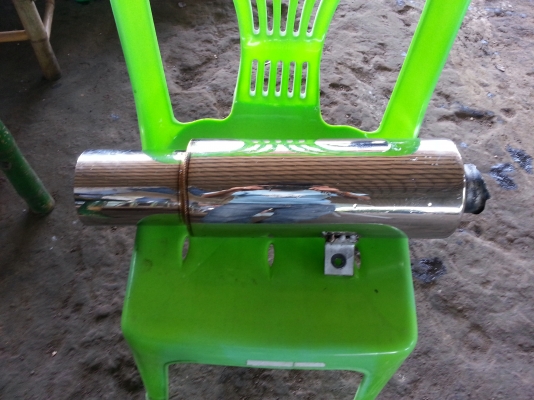 ขายหม้อพักปลาย สเตนเสล 1300 พร้อมส่งครับ ท่อเข้า 2 นิ้วครึ่ง