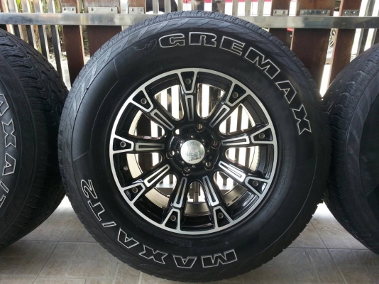 ล้อ MAX + ยางA/T 265/70/17  ปี 12