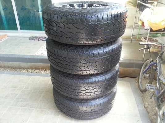 ล้อ MAX + ยางA/T 265/70/17  ปี 12