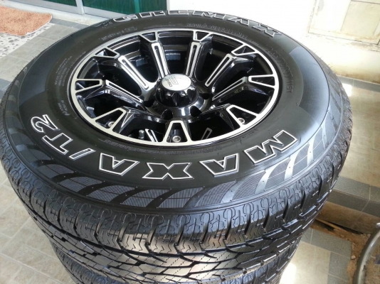 ล้อ MAX + ยางA/T 265/70/17  ปี 12