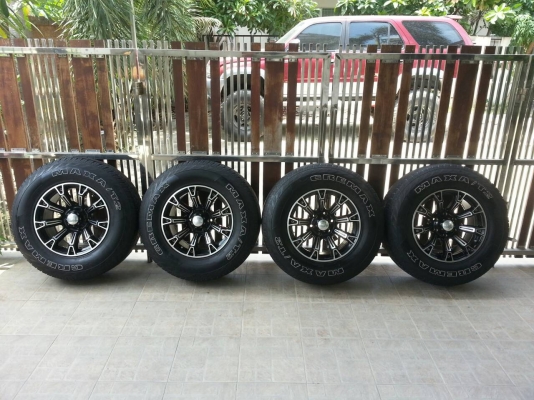 ล้อ MAX + ยางA/T 265/70/17  ปี 12
