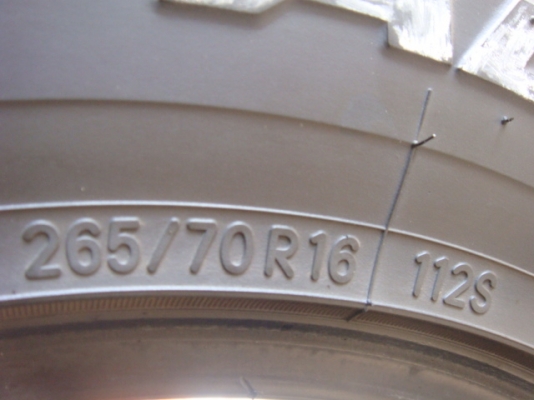 ขายยาง 265/70/16 Nitto terra Grapper