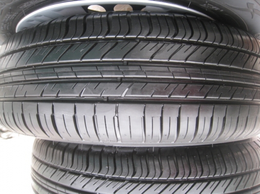 ขายกะทะล้อ Honda city ขอบ15 4รู100 +ฝาครอบ + ยาง Michelin energy xm1 175/65r15 ปี 13 (081-3747940)