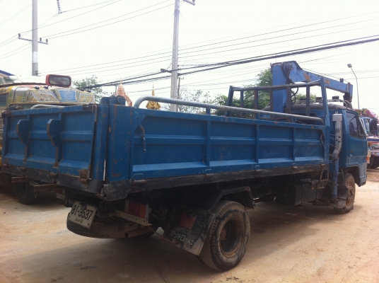 ISUZU NPR ดั้ม-เทรน เครื่อง 115 แรงม้า สภาพสวย คัสซีสวย ทะเบียนพร้อมโอน ราคาต่อรองได้