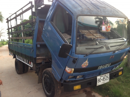 ISUZU NPR เครื่อง 4BE1-110แรงม้า มีภาพวีดีโอ เครื่องดี แน่น แห้ง ขับดี เกียร์ยาว น๊อตล้อ 6 ตัวหน้า-ห