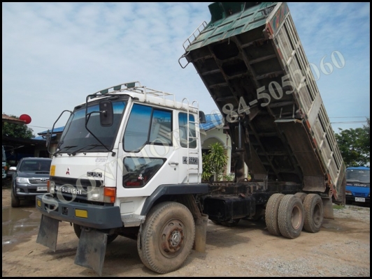 ขายด่วน รถบรรทุก 10 ล้อ MITSUBISHI FUSO 527M-TF58XX  220 เทอร์โบแท้  ปี 42 ดั้ม รถสวยสภาพเดิมๆ พร้อมใช้งาน ราคาสุดคุ้ม