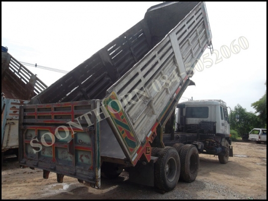 ขายด่วน รถบรรทุก 10 ล้อ MITSUBISHI FUSO 527M-TF58XX  220 เทอร์โบแท้  ปี 42 ดั้ม รถสวยสภาพเดิมๆ พร้อมใช้งาน ราคาสุดคุ้ม