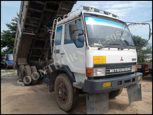 ขายด่วน รถบรรทุก 10 ล้อ MITSUBISHI FUSO 527M-TF58XX  220 เทอร์โบแท้  ปี 42 ดั้ม รถสวยสภาพเดิมๆ พร้อมใช้งาน ราคาสุดคุ้ม