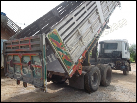 ขายด่วน รถบรรทุก 10 ล้อ MITSUBISHI FUSO 527M-TF58XX  220 เทอร์โบแท้  ปี 42 ดั้ม รถสวยสภาพเดิมๆ พร้อมใช้งาน ราคาสุดคุ้ม