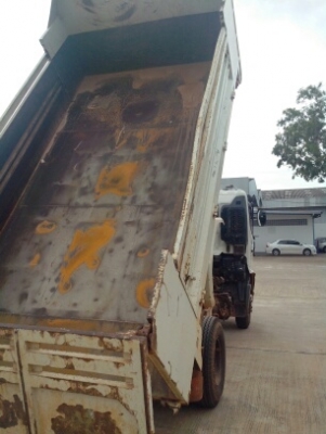 HINO MEGA 150 แรงม้าดั้มสามมิตร ห้างแท้ปี 51 Fหลัง F หน้า