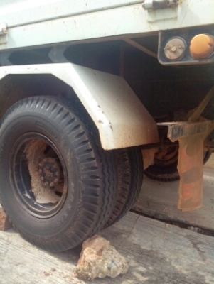 HINO MEGA 150 แรงม้าดั้มสามมิตร ห้างแท้ปี 51 Fหลัง F หน้า