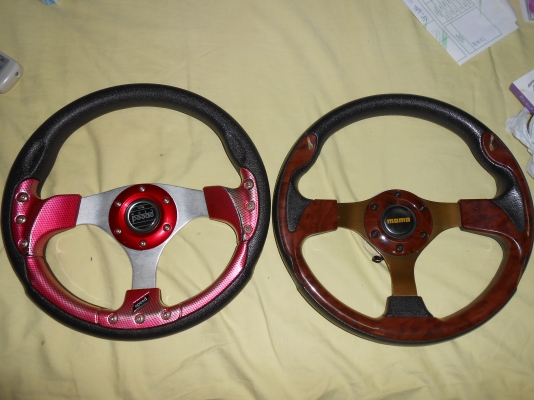 ขายพวงมาลัยรถ มืองสอง สภาพดี 12 นิ้ว