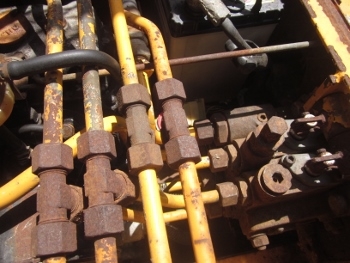 รถตักล้อยาง เล็ก YANMAR: Y10W-1 พร้อมใช้ เครื่องดี = ราคา 110,000 บาท