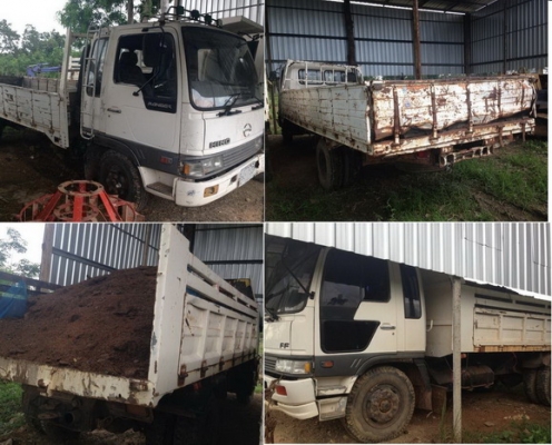 ***ขายแล้วครับขอบคุณ Truck2hand ขายแพ็คคู่ สุดเร้า!!! 6ล้อดั๊มดินใหญ่195+รถ6ล้อช่วงยาว6.20ม. ///6ล้อดั๊มดิน HINO FF3HJLA ห้างแท้เครื่องเดิมเกียร์เดิมคัสซีใหญ่ HO7D 195Hp แห้งแรงไม่เยิ้ม ช่วงล่างแน่นคัสซีใหญ่สวยเดิม ทั้งเส้น ไม่มีผุไม่มีดาม ดั๊มยิงหน้า กระ