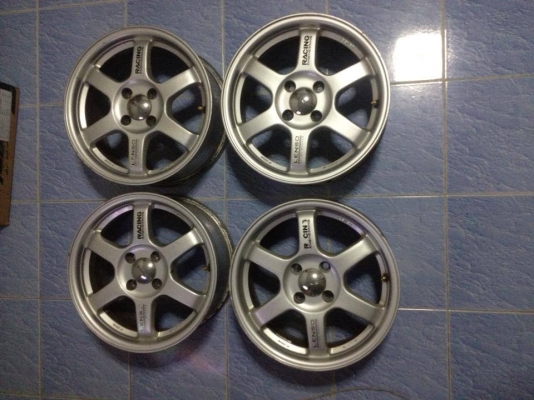 ขายล้อTE37 ขอบ15 กว้าง6.5 ออฟ38  สีบรอนเดิม ถูกๆ