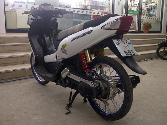 +++ขายนูโวตัวเก่า สีขาวมุก ออฟชั่นพอประมาน สภาพเรี่ยมๆ 20999บาท++++++