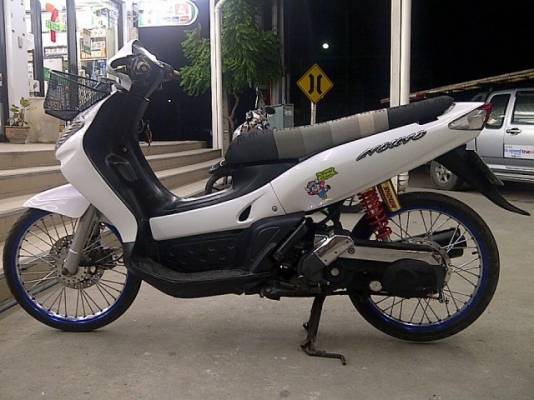 +++ขายนูโวตัวเก่า สีขาวมุก ออฟชั่นพอประมาน สภาพเรี่ยมๆ 20999บาท++++++