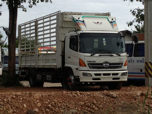 HINO MEGA S500 FG 220 hp ก๊าซ CNG จากโชว์รูม กระบะบรรทุกยาว 7.20 m