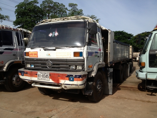 NISSAN UD CWM430 290 hp ก๊าซ NGV กระบะดั้มพ์ พร้อมลูกพ่วง 2 เพลา