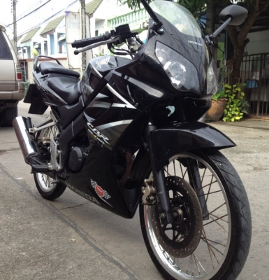 CBR 150 R สีดำ รถแรง รุ่นกุญใจใหญ่ ไมล์เหลือง สตาร์ทมือ