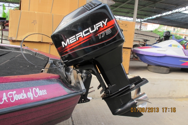 -ผ่อนได้-ขาย เรือ BASS CHARGER 20 ฟุต เครือง MERCURY 175 สภาพสวยมาก พร้อมใช้