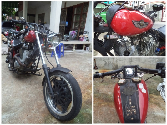 (ร้อนเงิน)  Virago 400  รถยิงเฟรม ราคา 35,000บาท