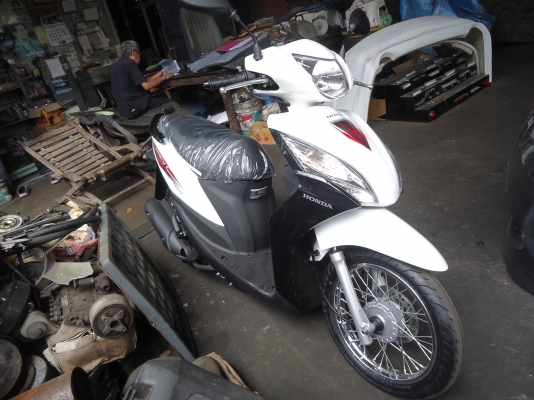จักรยานยนต์ฮอนด้าสเปซี่ไอ(รถใหม่ชิงโชคได้มา)ขายถูกกว่าร้าน