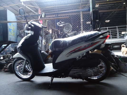 จักรยานยนต์ฮอนด้าสเปซี่ไอ(รถใหม่ชิงโชคได้มา)ขายถูกกว่าร้าน