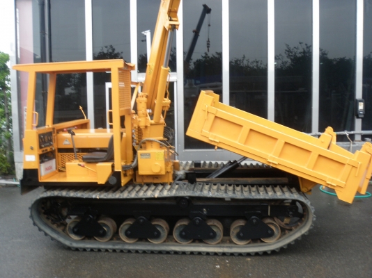 รถดรัมตีนตะขาบ มีเครนในตัว TADANO MOROOKA MST600 รถนอกนำเข้า ราคาไม่สูงครับ โทรมานะ 085-9049669