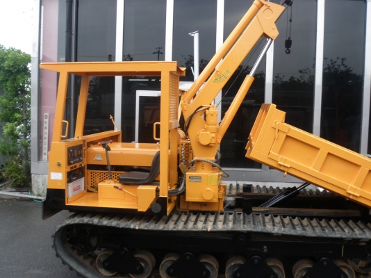 รถดรัมตีนตะขาบ มีเครนในตัว TADANO MOROOKA MST600 รถนอกนำเข้า ราคาไม่สูงครับ โทรมานะ 085-9049669