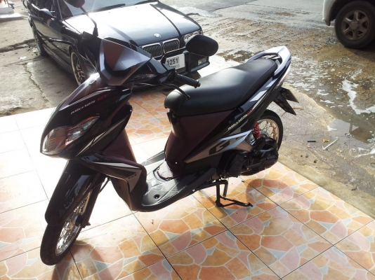 YAMAHA MIO125 ปี2012 มือเดียวป่ายแดง รถใช้มา6เดือนไมค์8000 เอกสารพร้อม งดต่อรองคับ