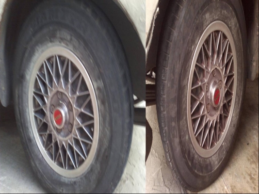 ขายแม็กซ์พร้อมยางครับ 4 เส้น และ ยาง อีก 2 เส้น  195 R14