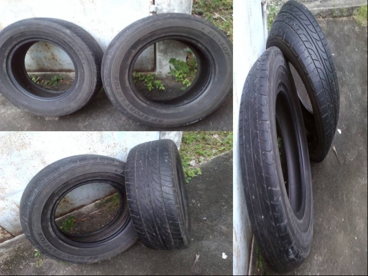 ขายแม็กซ์พร้อมยางครับ 4 เส้น และ ยาง อีก 2 เส้น  195 R14